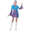 Image de Modieuze Blauwe Hippie Lune - Vrouw