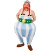 Image de CHAKS - Asterix en Obelix Obelix kostuum voor volwassenen - Medium - Volwassenen kostuums