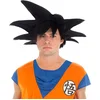 Image de CHAKS - Zwarte Goku Saiyan Dragon Ball Z pruik voor volwassenen - Pruiken