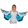 Image de Chaks Vlinder vleugels - blauw - voor volwassenen - Carnavalskleding/accessoires