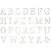 Image de CHAKS Zelfklevende Letters A t/m Z - Wit - 48 kartonnen letters