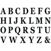 Image de Zelfklevende Letters A t/m Z - Zwart