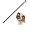 Image de CHAKS - Steampunk Schedel Metalen Wandelstok 93cm