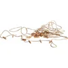 Image de Chaks Slinger met 30 knijpertjes - naturel jute - 300 cm - Kaarten / foto's ophangen