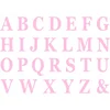 Image de Zelfklevende Letters A t/m Z - Roze