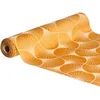 Image de Chaks Tafelloper op rol - ginkgo print - oranje - 28 x 300 cm - polyester