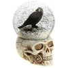 Image de CHAKS - Raven Skull Sneeuwbol Hars 15,6 cm