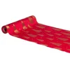 Image de Kerstboomtafelloper rood 3m