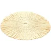 Image de Chaks Placemat - D38 cm - gevlochten riet - beige - bohemian style