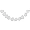 Image de Chaks Rozenblaadjes slinger - wit - 10 bladeren - bruiloft/Valentijn - 180 cm - feest slinger -