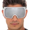 Image de Partybril met Zilveren Frame en Spiegelglazen