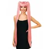 Image de Lange cosplaypruik roze
