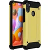 Image de Avizar Hoesje Geschikt voor Galaxy A11 / M11 Schokbestendig 1.8m Valbescherming, Goud