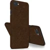 Image de Avizar Hoesje Geschikt voor iPhone 7 / 8 / SE 2020-2022 Hybrid Case Stofafwerking Antivlek, Bruin