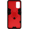 Image de Geschikt voor Xiaomi Poco M3/9T Hybride Sshokbestendige hoes met ringsteun rood