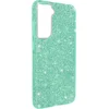 Image de Avizar Hoesje Geschikt voor Galaxy S22 Plus Semi-rigide met Glinsters, Groen