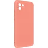 Image de Avizar Hoesje Geschikt voor Galaxy A03 Siliconen Semi-rigide Soft-touch Dun, Roze