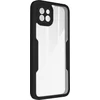 Image de Avizar Hoesje Geschikt voor Galaxy A03 Plexiglas Full Body Schokbestendig, Zwart