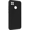 Image de Avizar Hoesje Geschikt voor Redmi 10A Siliconen Semi-rigide Soft-touch Dun, Zwart