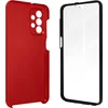 Image de Avizar Hoesje Geschikt voor Galaxy A23 5G Volledige Bescherming Voor en Achter, Rood