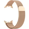 Image de Bandje Geschikt voor Google Pixel Watch RVS Milanese sluiting   Rose goud