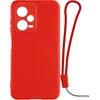 Image de Redmi Note 12 Pro / 12 Pro Plus hoesje Siliconen met Soft-touch afwerking rood