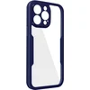 Image de Avizar Hoesje Geschikt voor iPhone 14 Pro Plexiglas Full Body Schokbestendig, Blauw