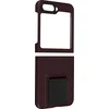 Image de Avizar Hoes Geschikt voor Samsung Galaxy Z Flip 5 met steunstandaard voor meerdere posities, Lie de vin, Bordeaux