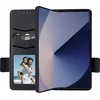 Image de Avizar Foliohoes Geschikt voor Samsung Galaxy Z Fold 6 Portemonneehouder met polsband, Zwart