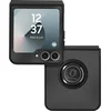 Image de Avizar Hoesje Geschikt voor Samsung Galaxy Z Flip 6 Schokbestendig met Magnetische Ringhouder, Zwart