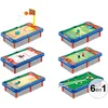 Image de TechKidz, 6 in 1 tafel voor meerdere spelers - Evolutief model, Veelkleurig
