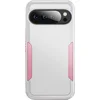 Image de Avizar Hoesje Geschikt voor Google Pixel 10 Pro Ultra Versterkte Bescherming Militaire Norm, Wit / Roze