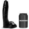 Image de Gangbangster - Floyd - Dildo- 18 x 4,5 cm - PVC - Zwart