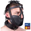 Image de leren masker - zwart