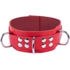 Image de Red Leather - Ultra Leather Halsketting - Rood
