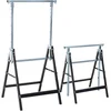 Image de HOMCOM Houten Zaagbok 68x58x80cm Zwart