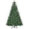 Image de HOMCOM Kerstboom - Kunststof - 142x142x210cm - Groen
