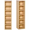 Image de HOMCOM-CD-opbergmeubel - Hout - 21x19x88cm - Beige