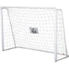 Image de HOMCOM-Voetbaldoel-Metaal-186x62x123cm-Blanc