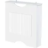 Image de HOMCOM Radiatorbekleding - E1-klasse MDF-panelen - 78x19x82cm - Wit