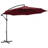 Image de Outsunny-Patio Offset Parasol-Staal-295x295x245cm-Wijnrood