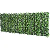 Image de Outsunny kunsthaag PE 300x100cm Lichtgroen, Donkergroen