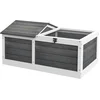 Image de PawHut-Schildpaddenhuis-Vurenhout-86x54x43cm-Donkergrijs