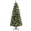 Image de HOMCOM Kerstboom - Kunststof - 80x80x180cm - Groen