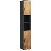 Image de Kleankin Badkamerkast - Spaanplaat - 30x30x183cm - Eiken