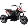 Image de HOMCOM - Elektrische zitmotor - PP - 71x40,5x43,5cm - Grijs