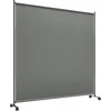 Image de Outsunny privacyscherm voor buiten - polyester - 183x30x181cm - donkergrijs