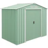 Image de Outsunny Tuinberging - Stalen plaat - 213x130x185cm - Groen