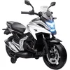 Image de AIYAPLAY - Elektrische rijdende motorfiets - PP - 107x46x75cm - Wit