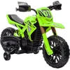 Image de AIYAPLAY - Elektrische motorfiets - Kunststof - 105x57x62cm - Groen